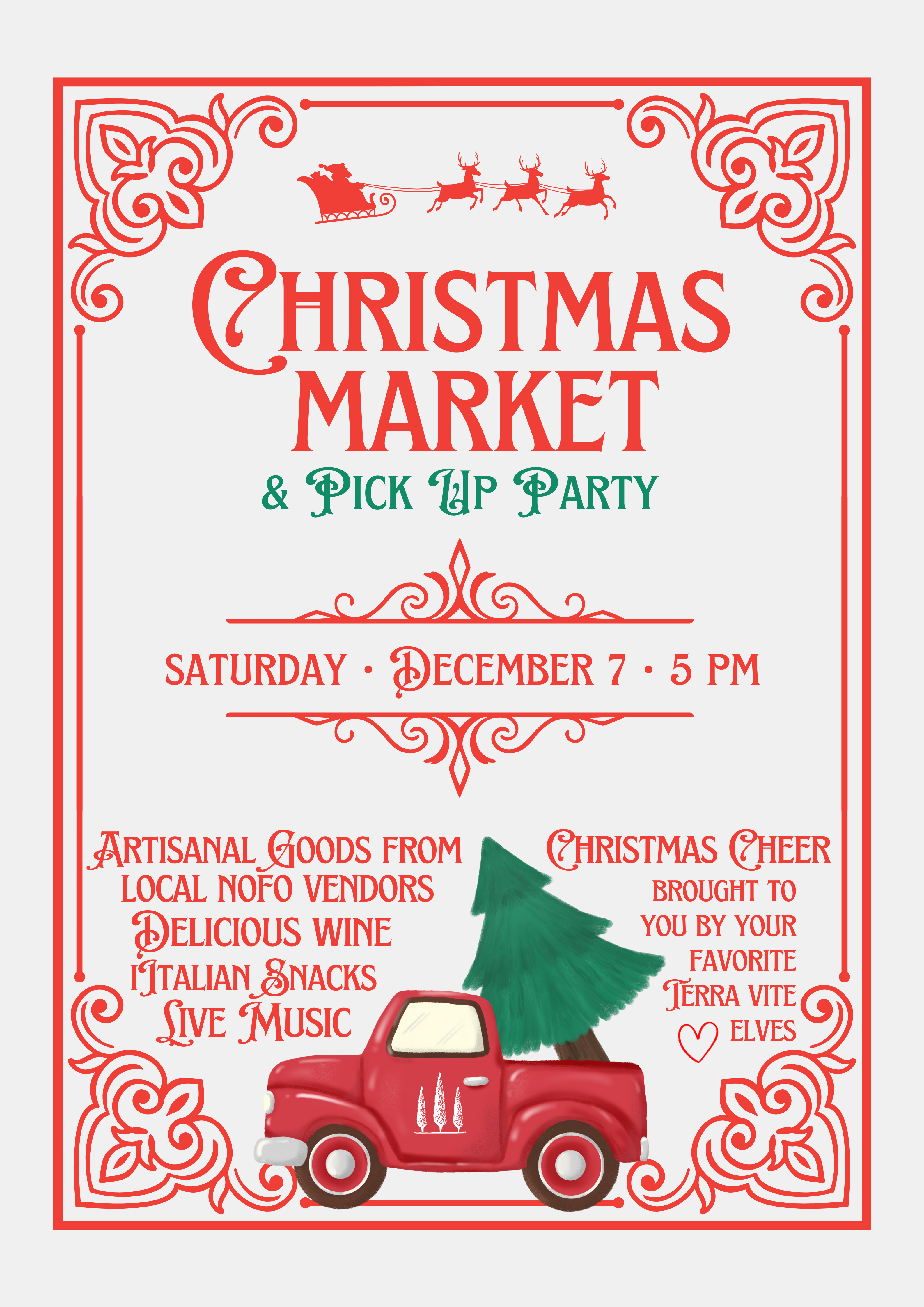 Christmas Pickup 2024 Christmas Market and Pickup Party